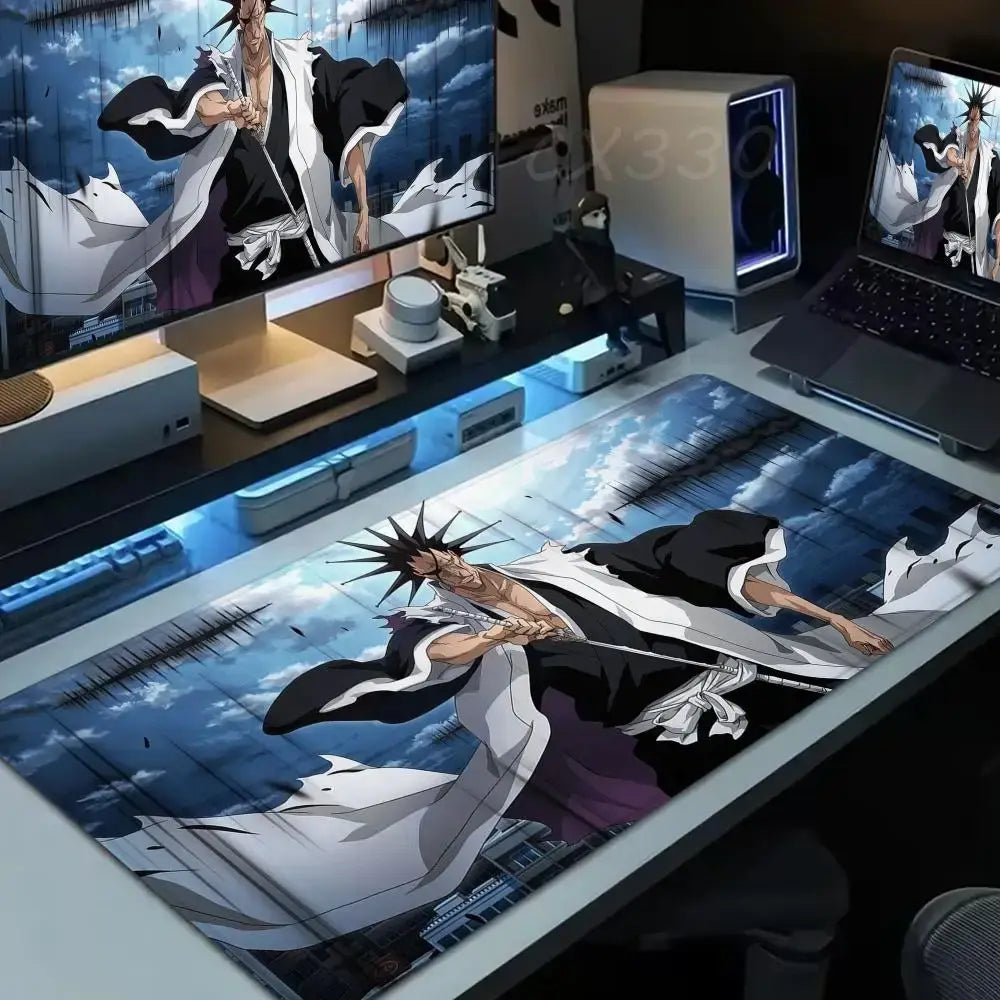 Tapis de souris Kenpachi Zaraki antidérapant [